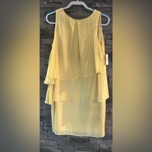 NWT Alex + Alex silk layered dress size small or 6